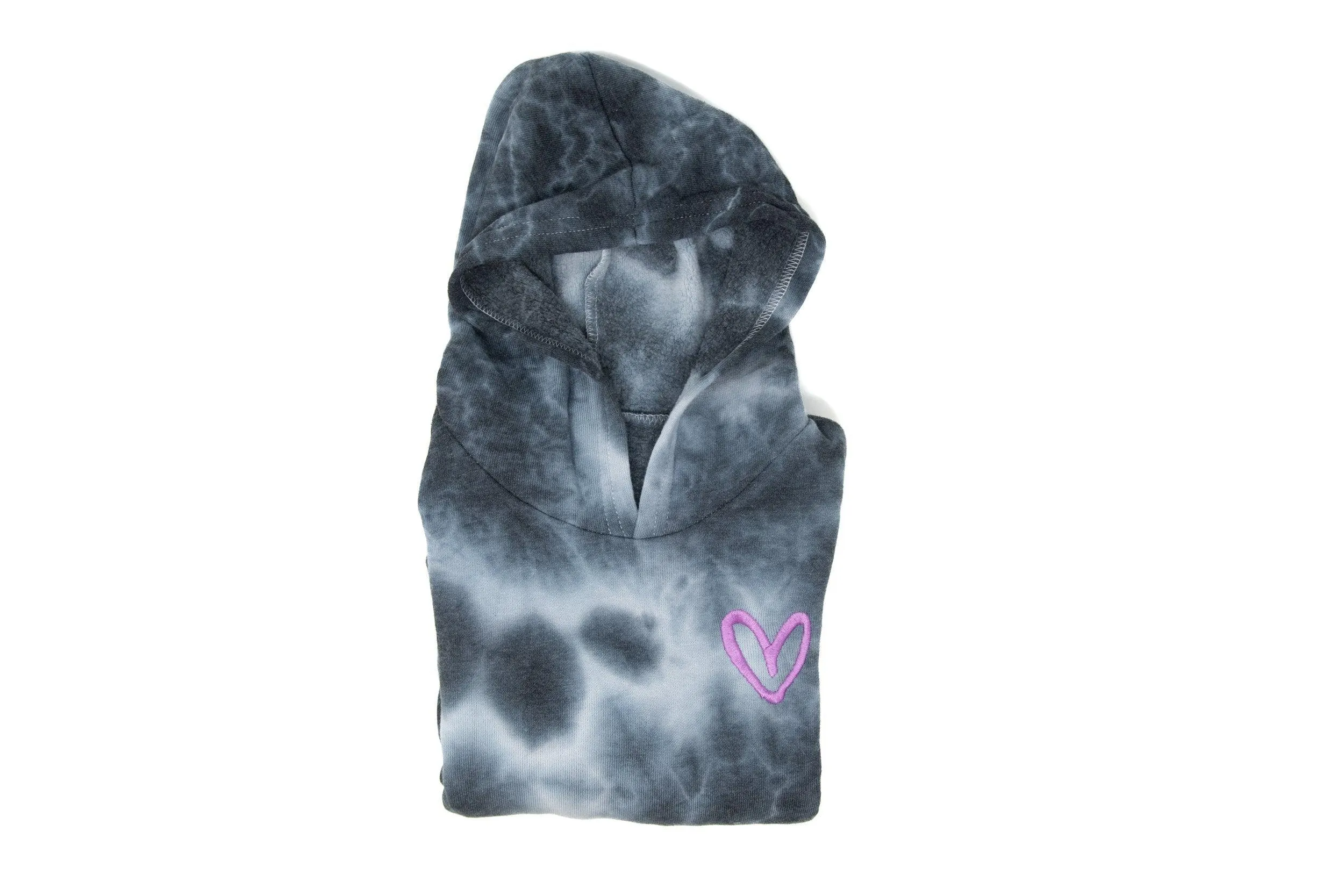 Kids' Live What You Love Tie-Dye Hoodie