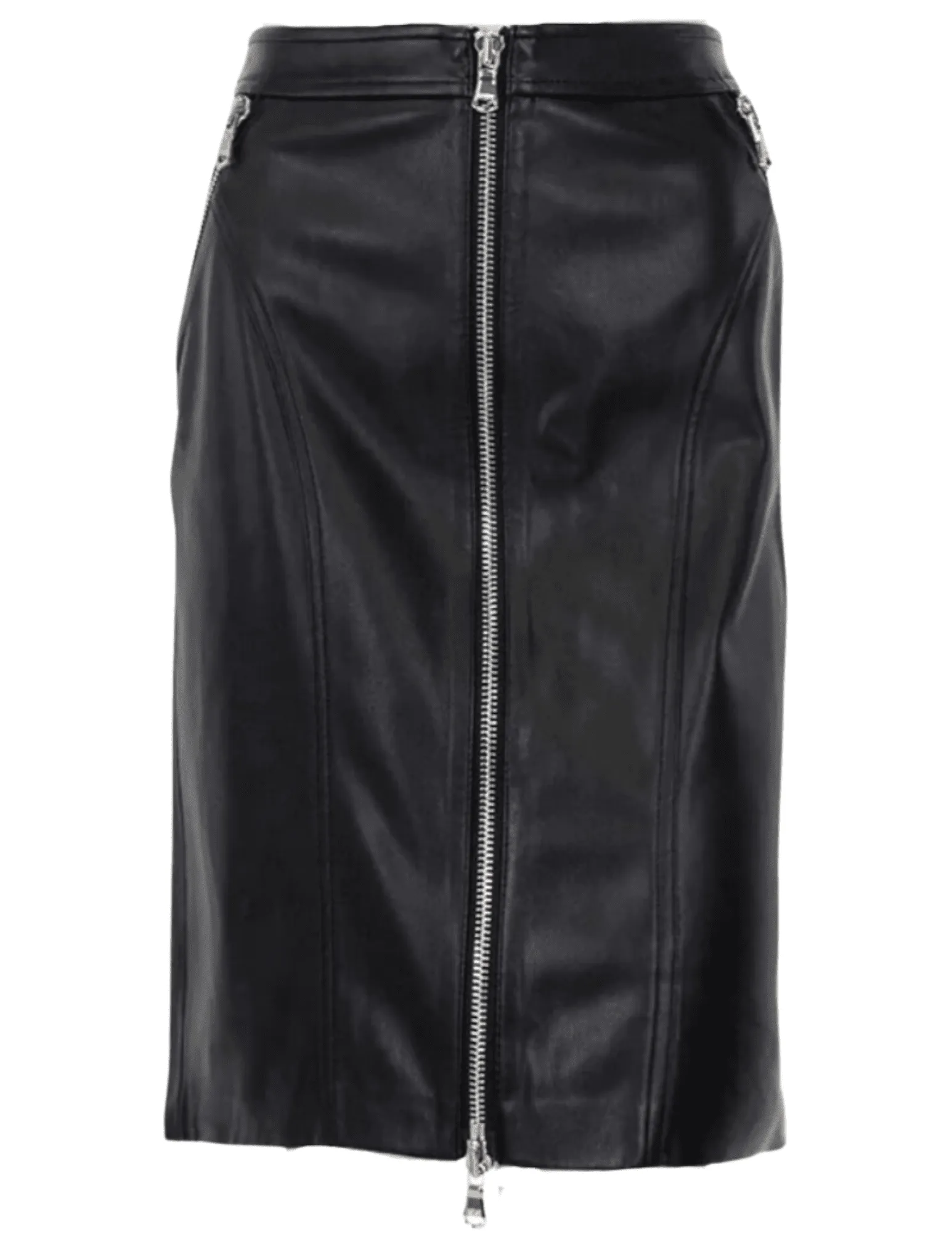 L'Agence Ambrose Zipper Pencil Skirt