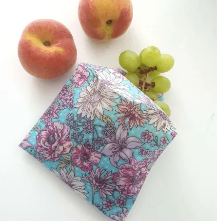 Limited Addition Set Of 3  Beeswax Food Wraps- Set Large, Medium, Small- Daisy Design