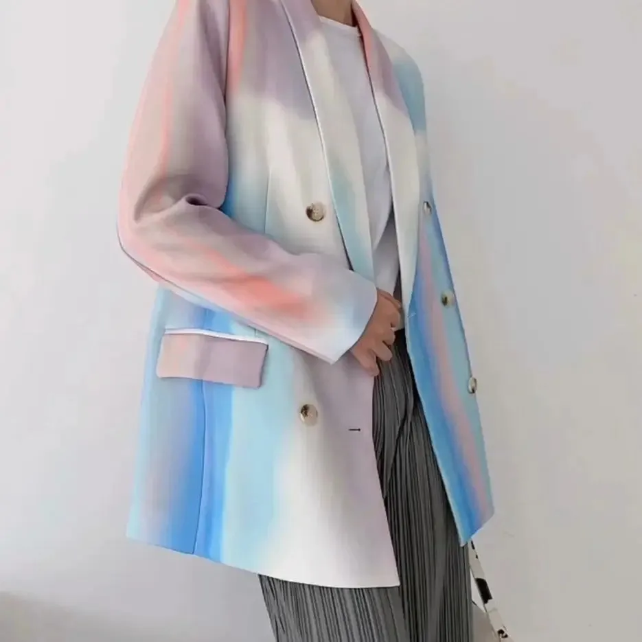 Litmus Color Long Sleeve Blazer