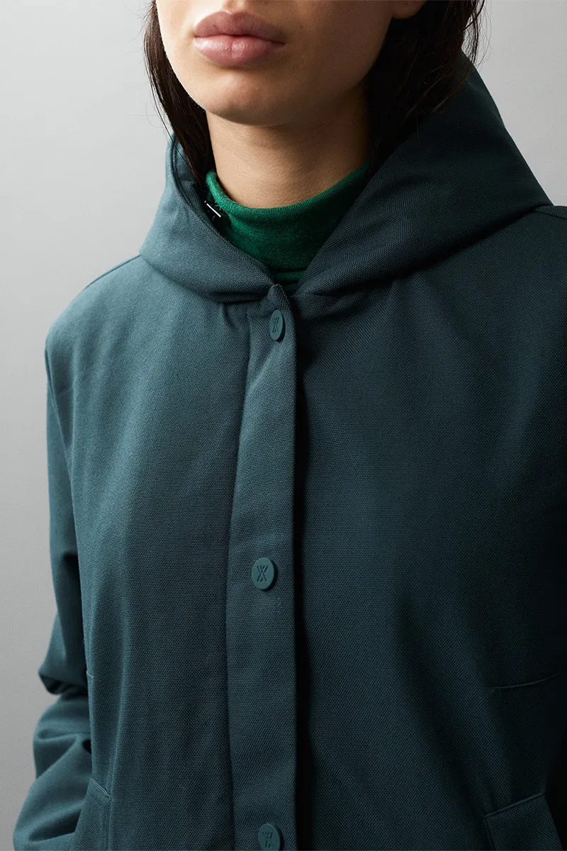 LONG TUBE SPOILER AW22 BOTTLE GREEN