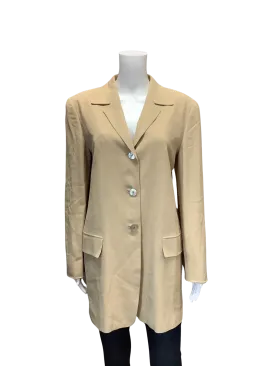 Max Mara Women's Oversized Blazer Camel Size: 8