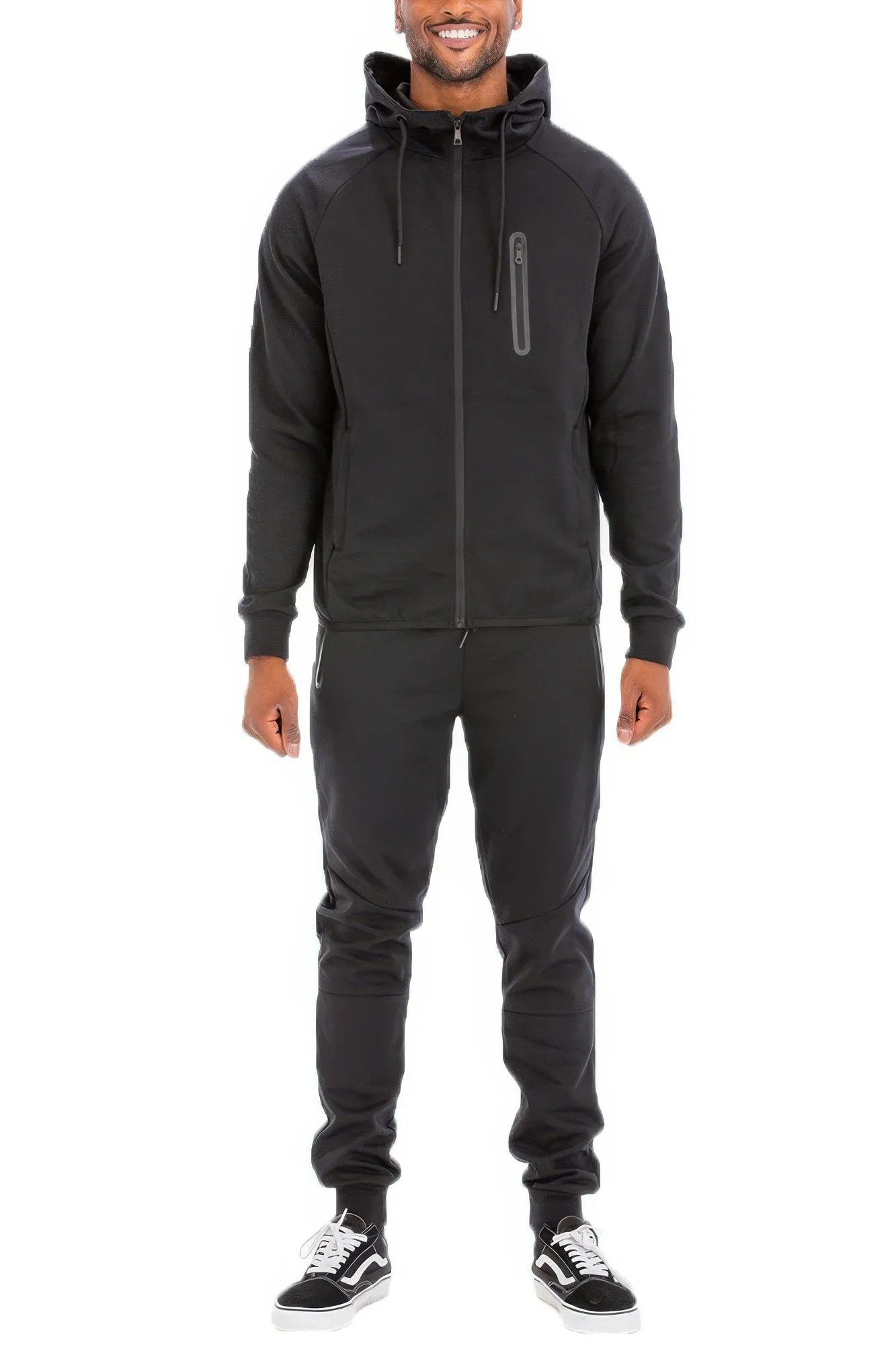 Mens Full Zip Sweat Pant Sweat Set