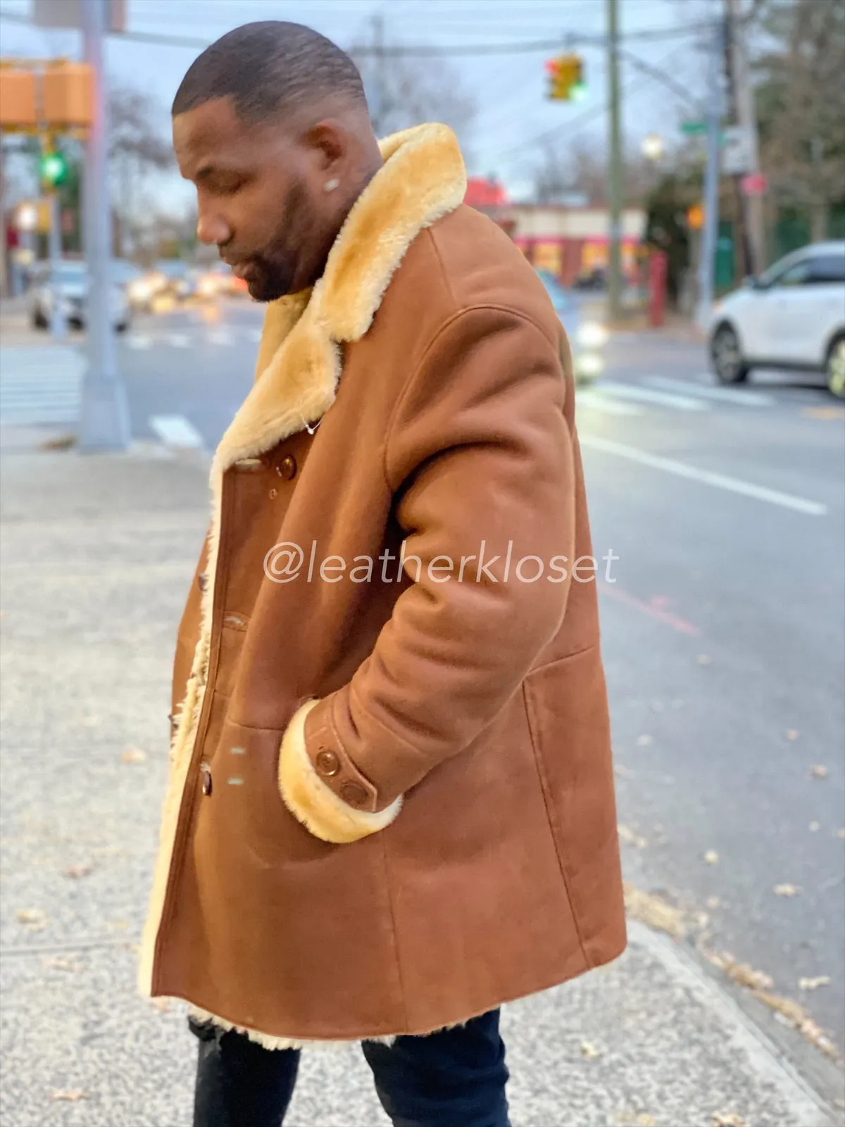 Men's London Shearling Jacket