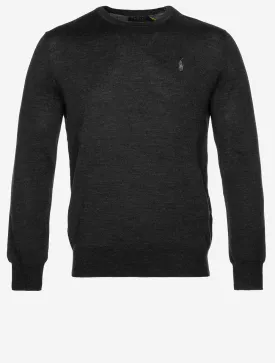 Merino Crew Neck Jumper Grey