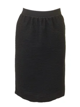 Miss Donna Stretch Layered Pencil Skirt