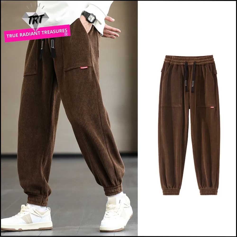 New Autumn Corduroy Sweatpants