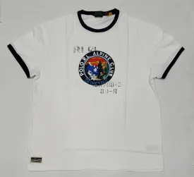 Nwt Polo Ralph Lauren White Uneven Alpine Club Classic Fit Tee