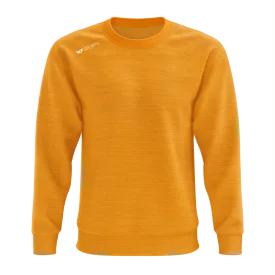 Orange Melange: Crewneck Jumper