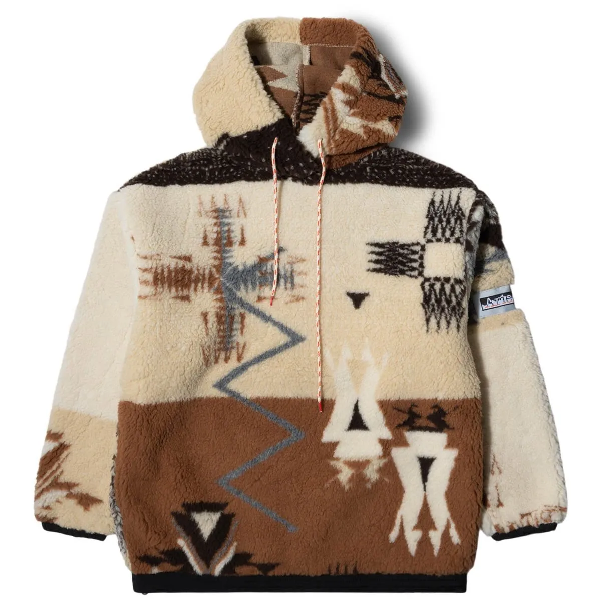 OVERSIZED IKAT FLEECE HOODIE