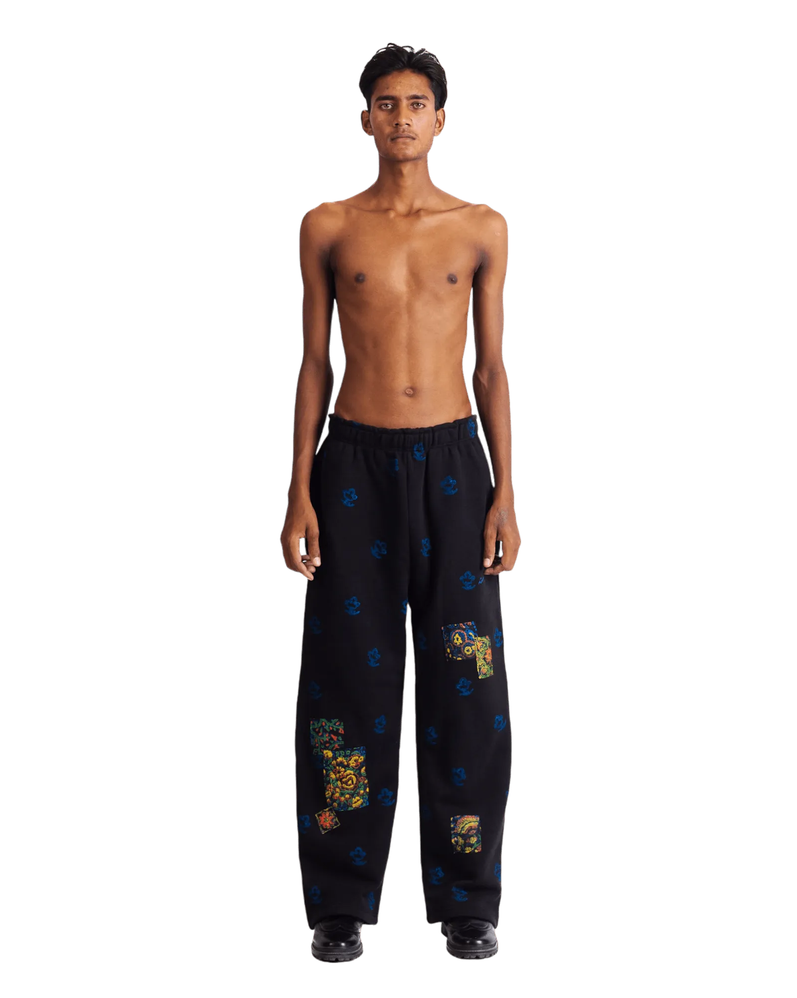 PATCHWORK BLOCKPRINT SWEATPANTS V2