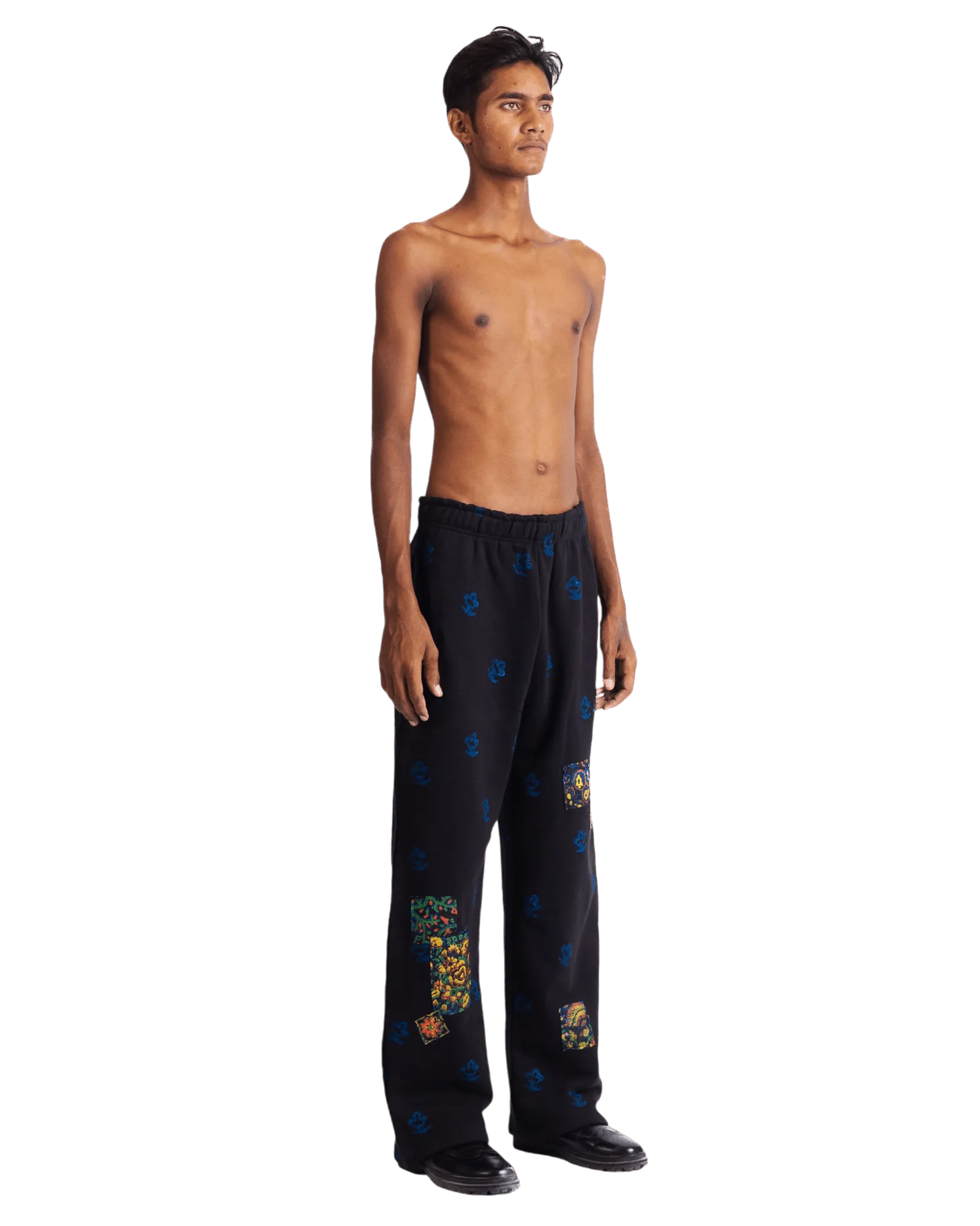 PATCHWORK BLOCKPRINT SWEATPANTS V2