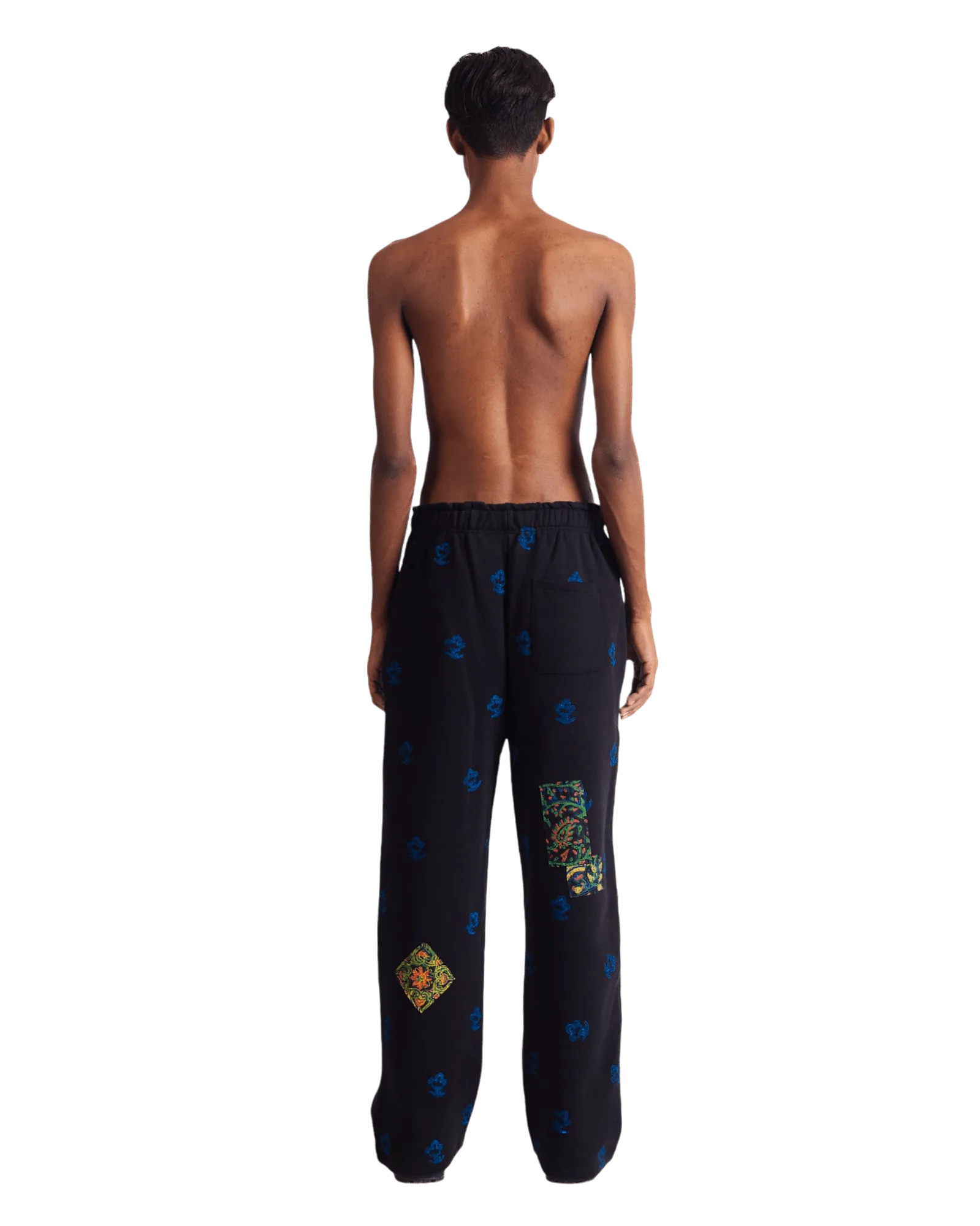 PATCHWORK BLOCKPRINT SWEATPANTS V2