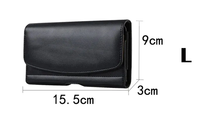 Phone Holster With Belt Clip On Leather Pouch Waist Bag iPhone Samsung