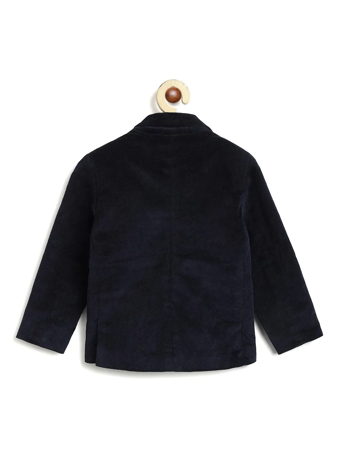 Pre-Order: Boy Santa's Little Star Blazer - Navy Blue