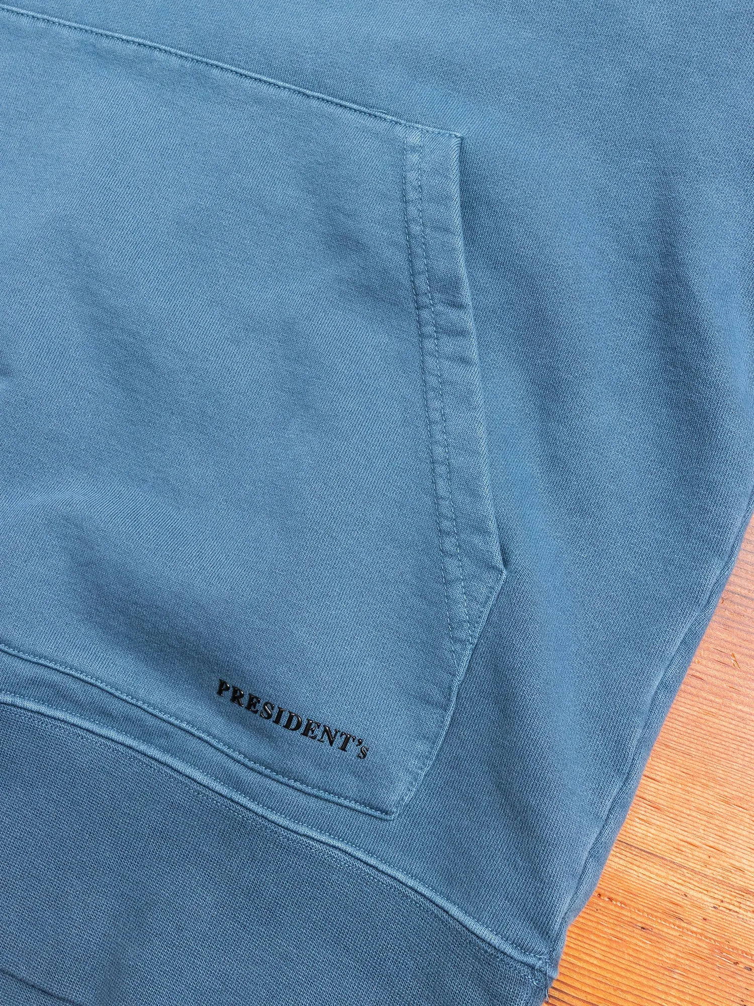 P's Pullover Hoodie in Washed Blue