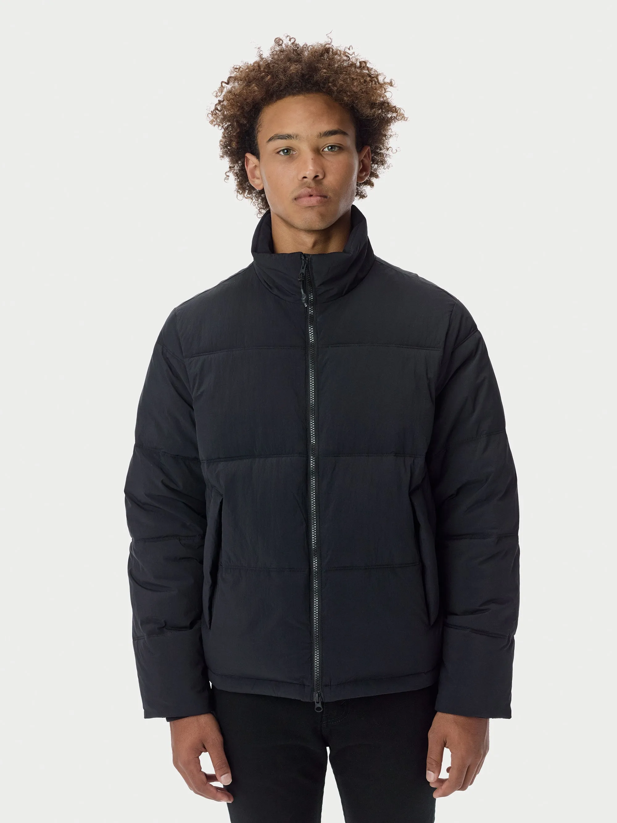 Puffer Coat - Black