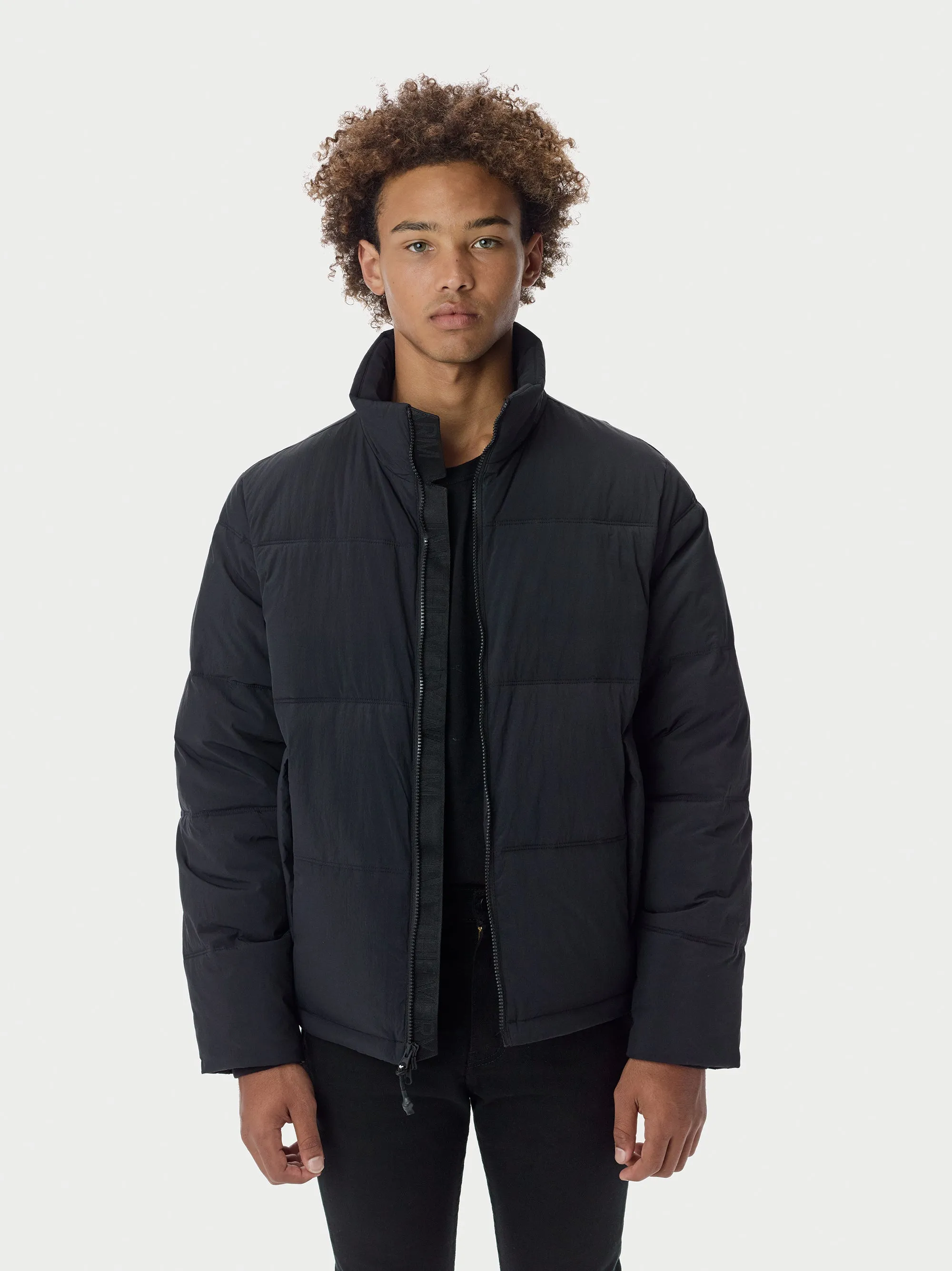 Puffer Coat - Black