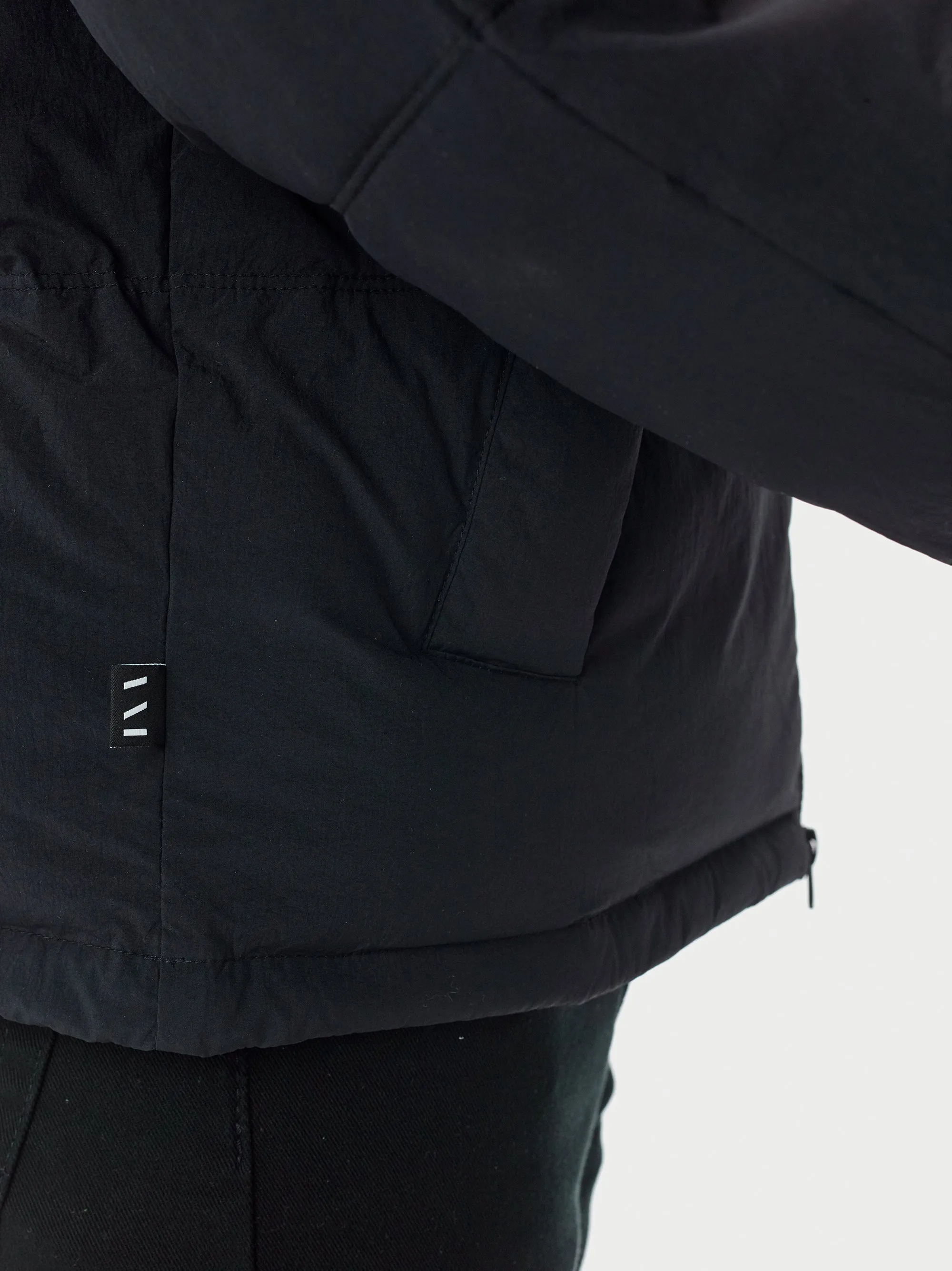 Puffer Coat - Black