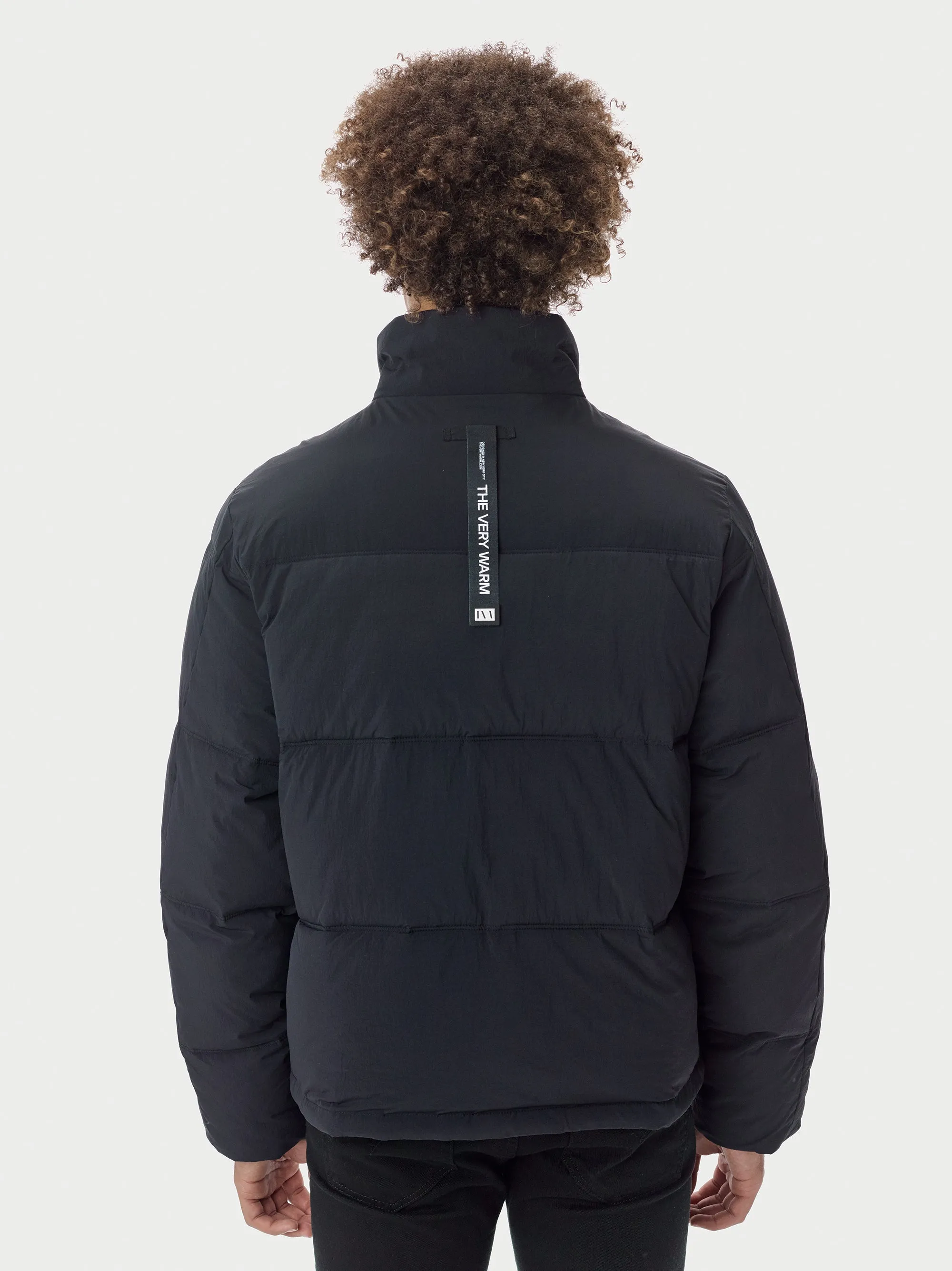 Puffer Coat - Black