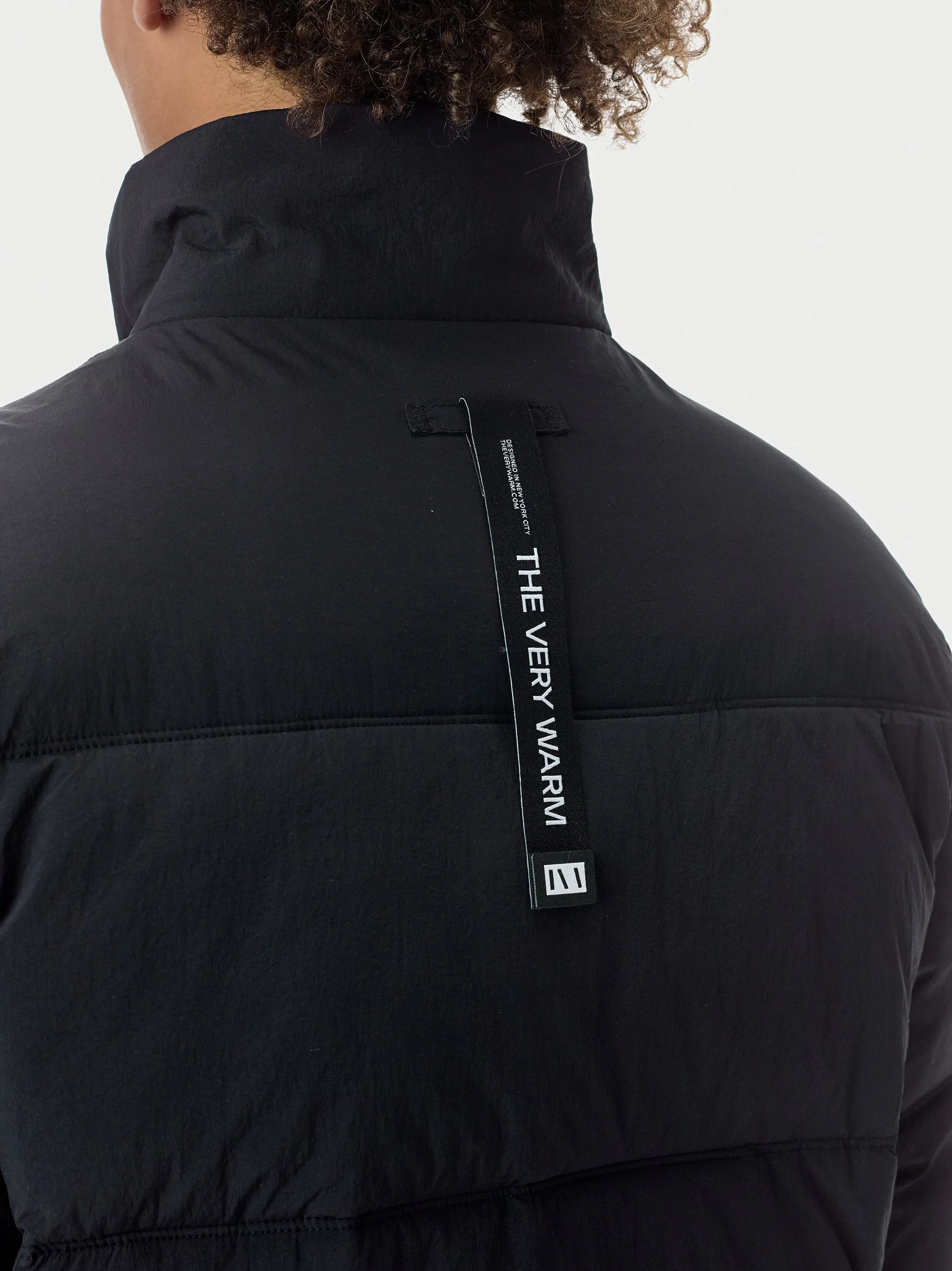 Puffer Coat - Black