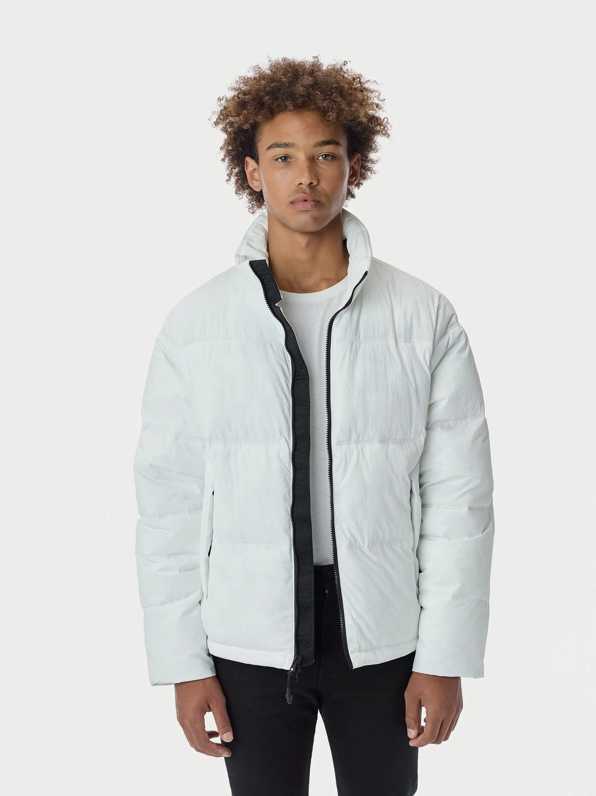 Puffer Coat - White