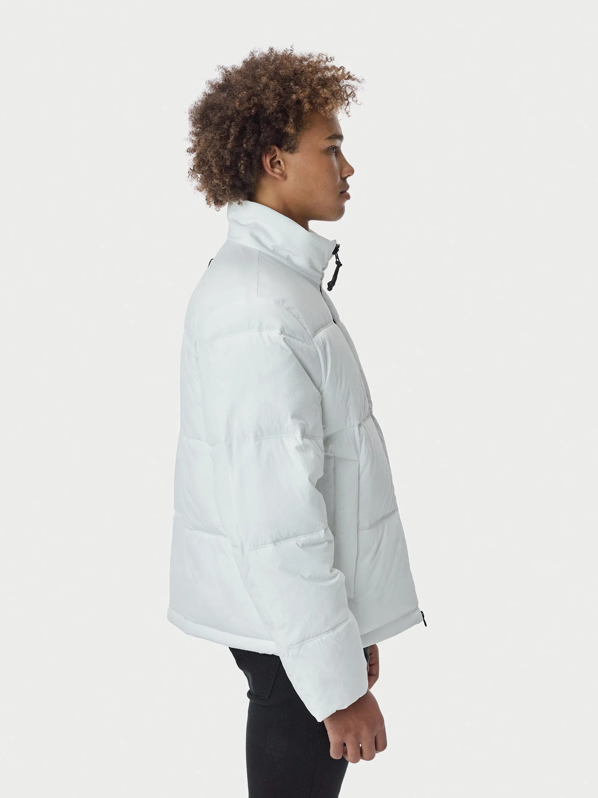 Puffer Coat - White