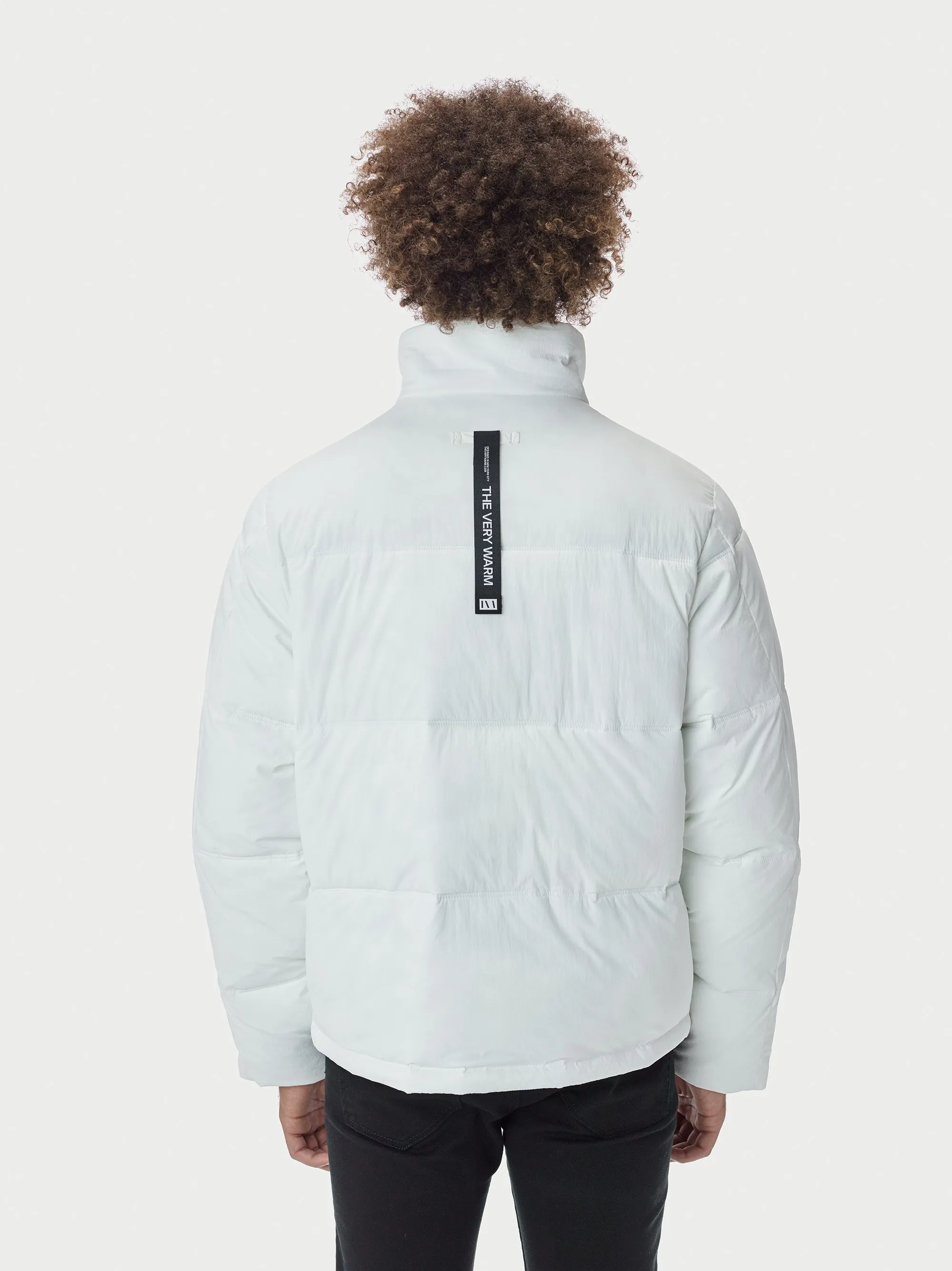 Puffer Coat - White