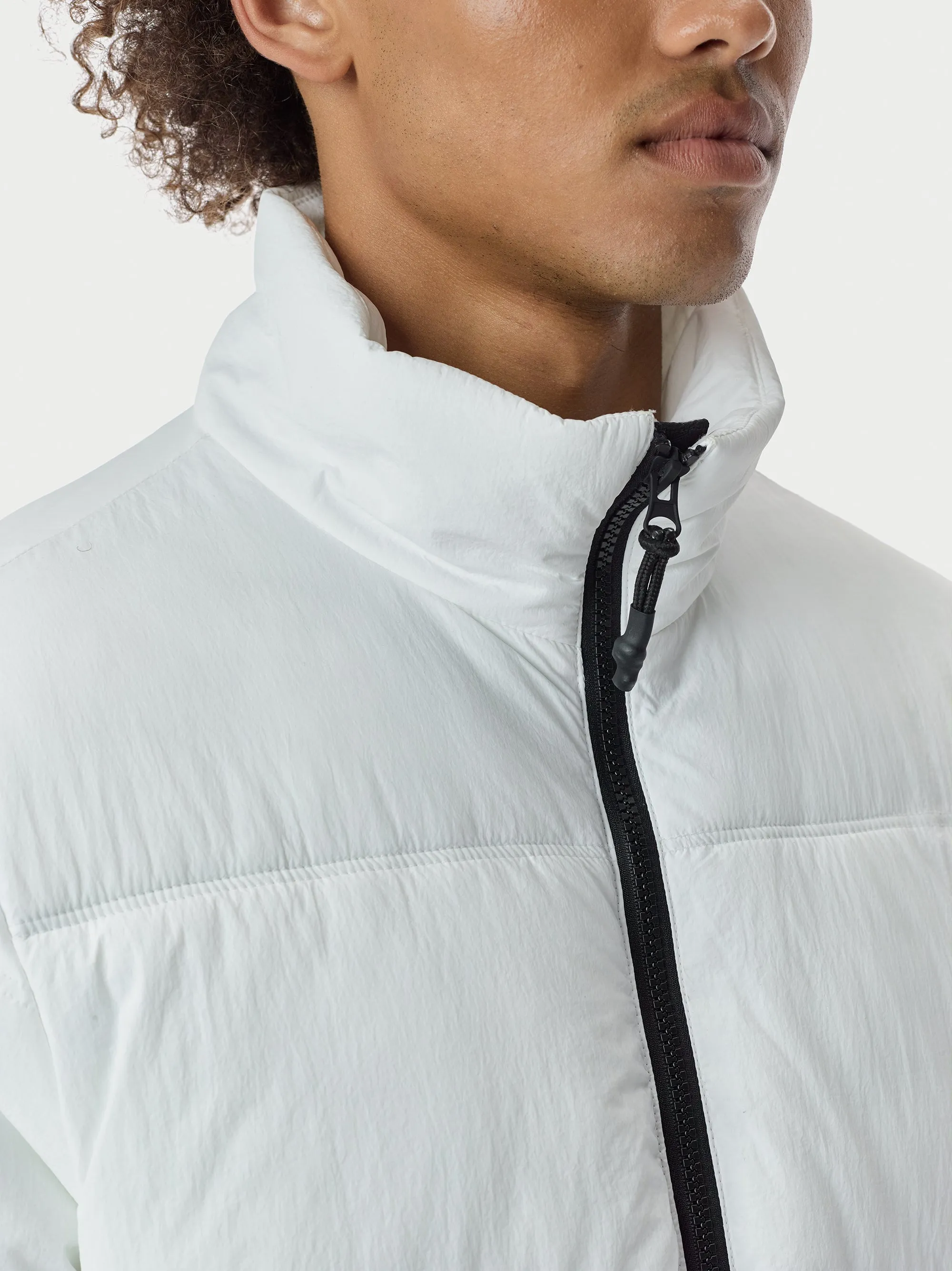 Puffer Coat - White