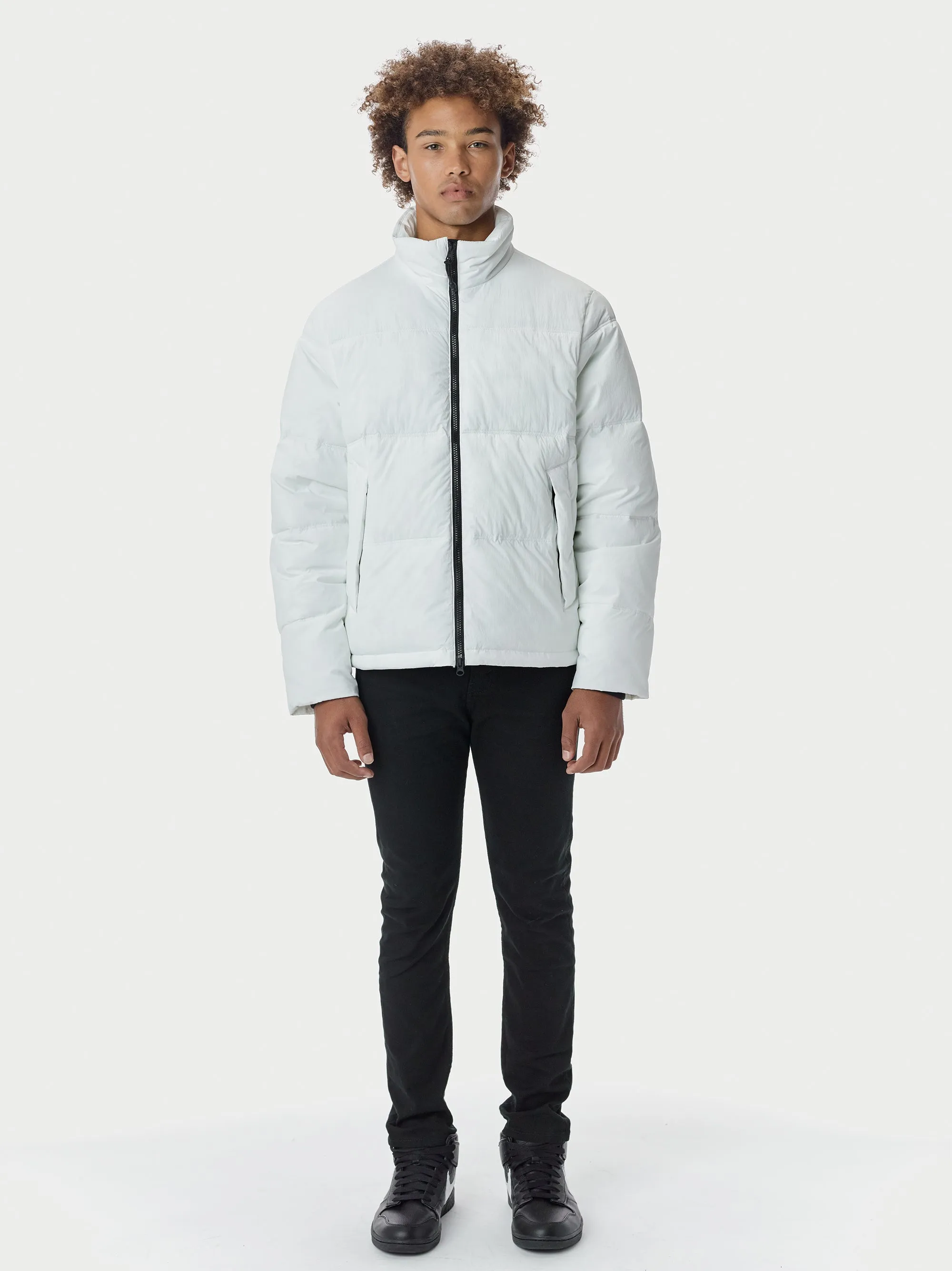 Puffer Coat - White