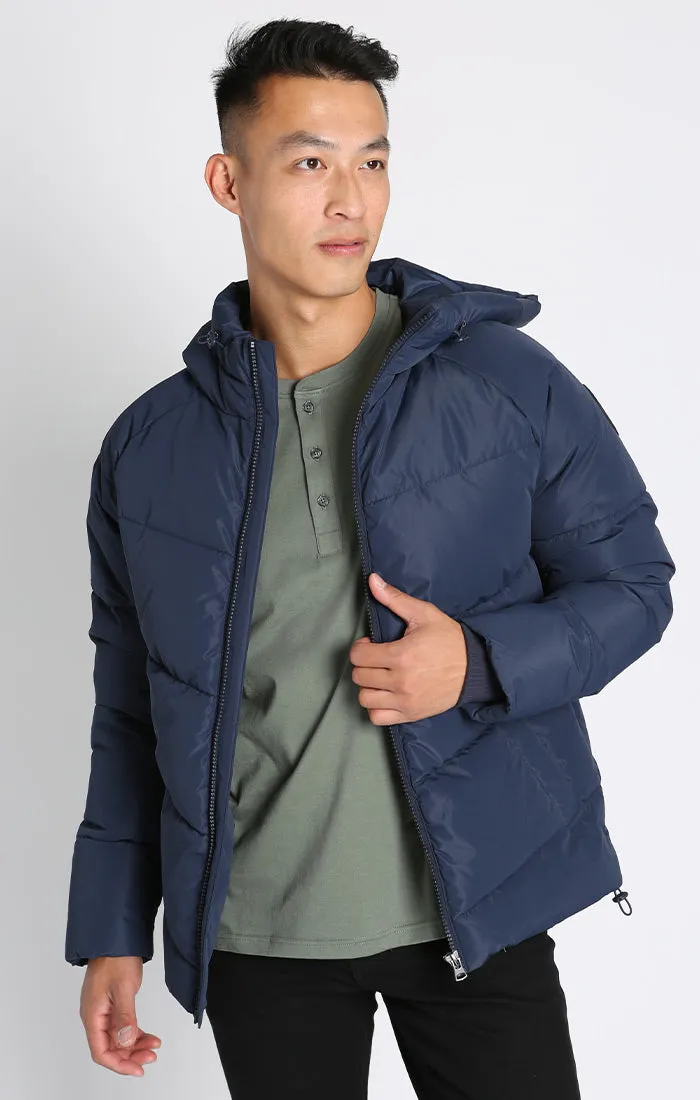 Quilted Hooded Puffer Jacket