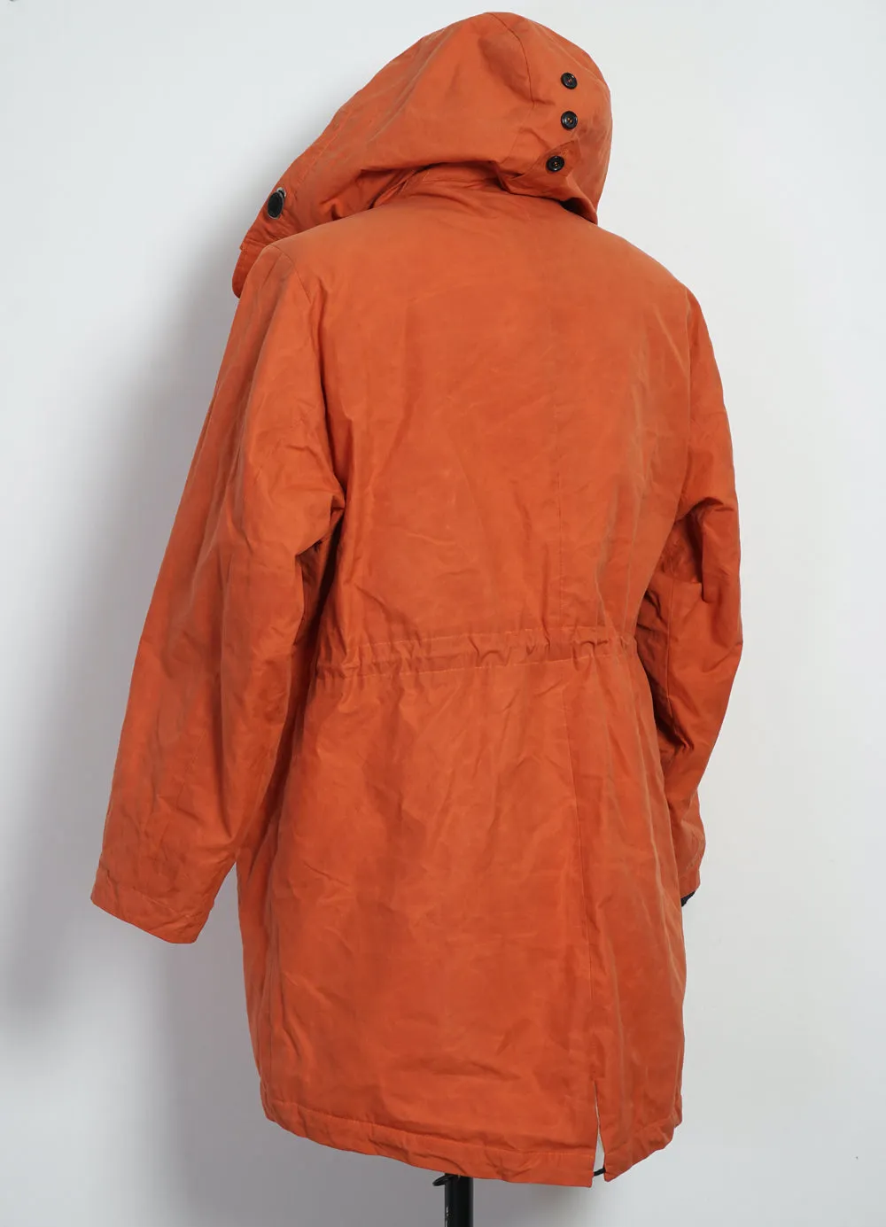 RASMUS | Waxed Parka With Zipper | Flare