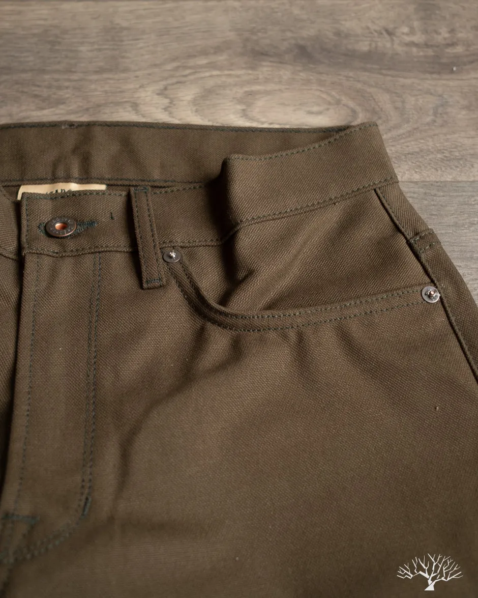 Rebels Duck Canvas Pants - Seaweed Green