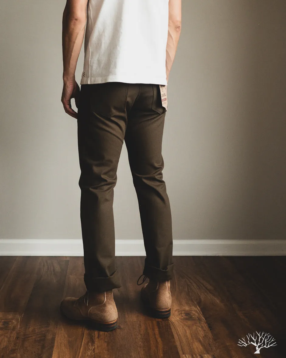 Rebels Duck Canvas Pants - Seaweed Green