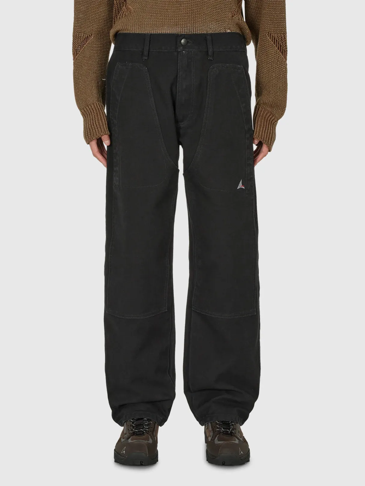 ROA Hiking Canvas Trouser Black