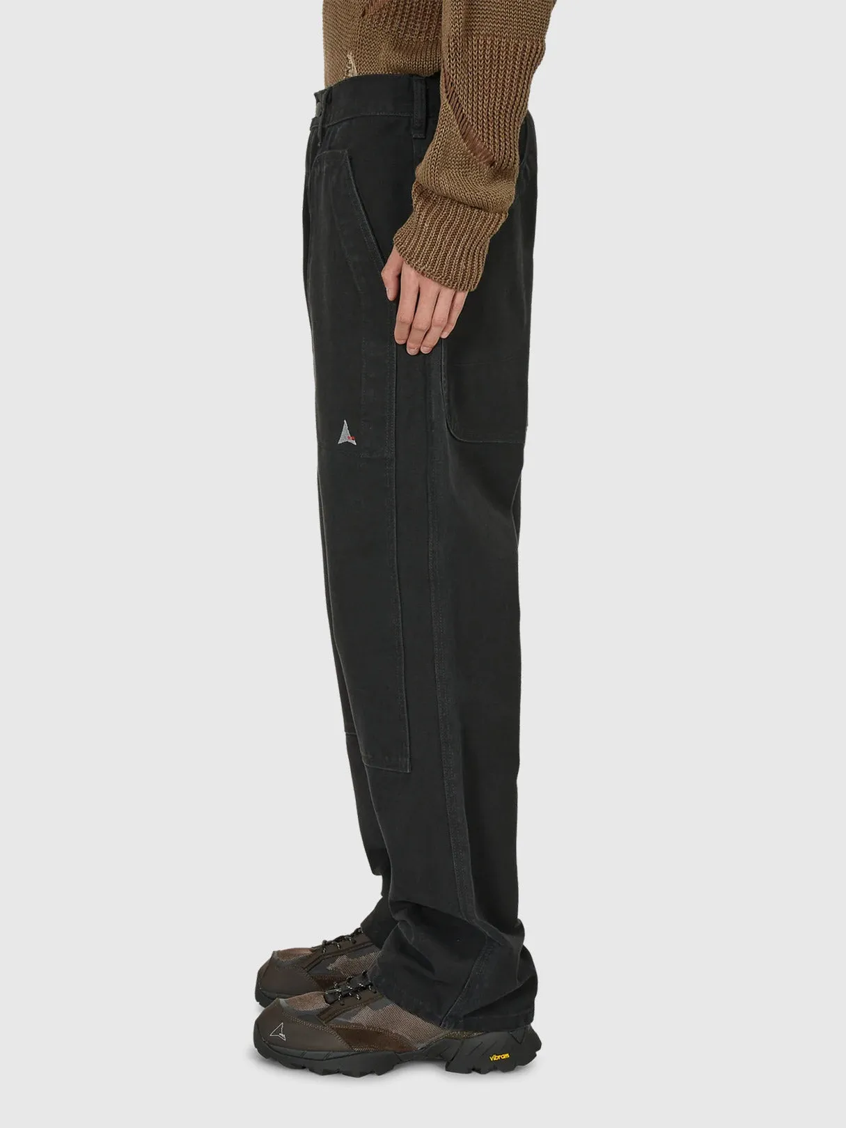 ROA Hiking Canvas Trouser Black