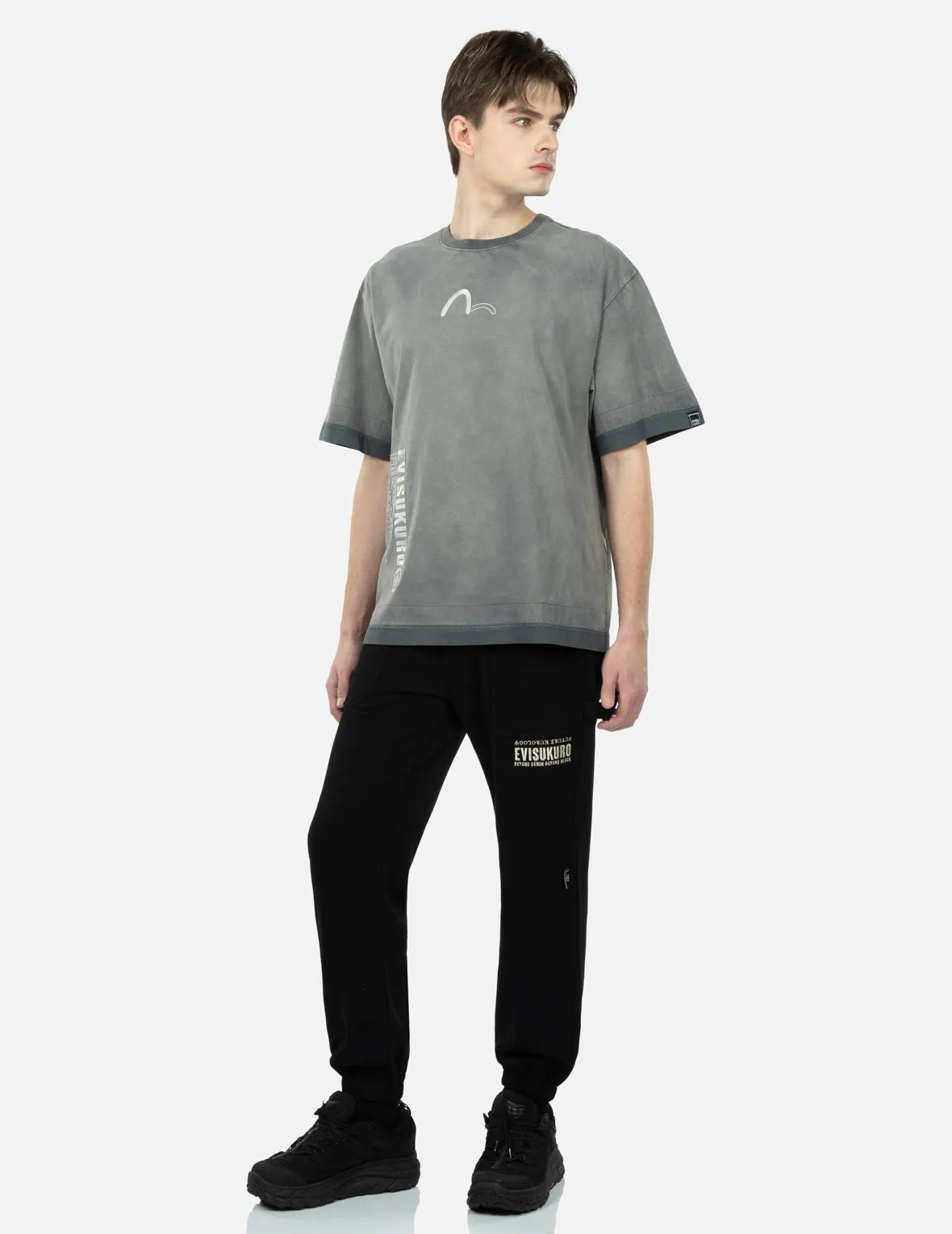 Seagull Embroidery Sweatpants