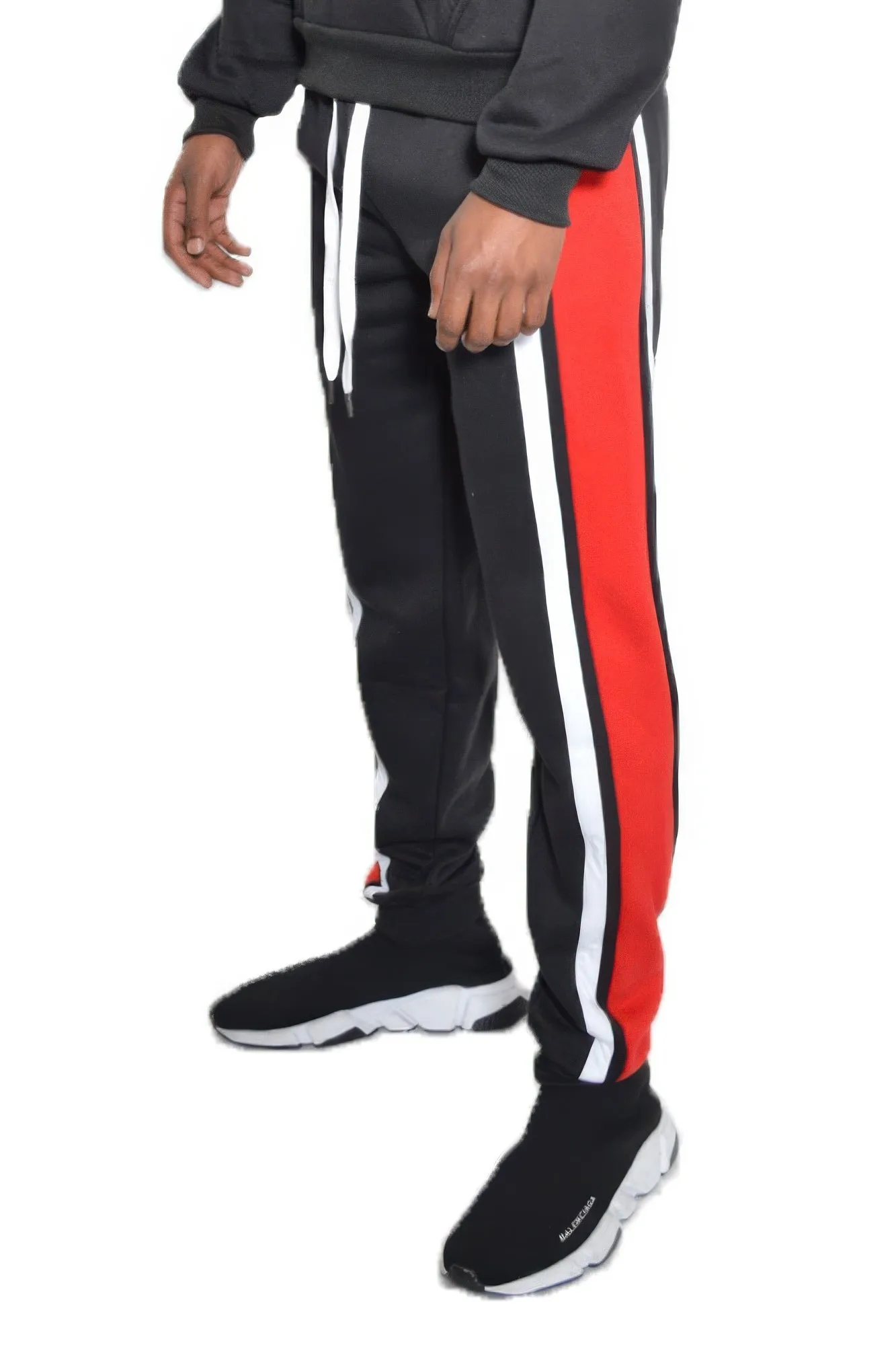 Solid With Three Stripe Sweat Pants