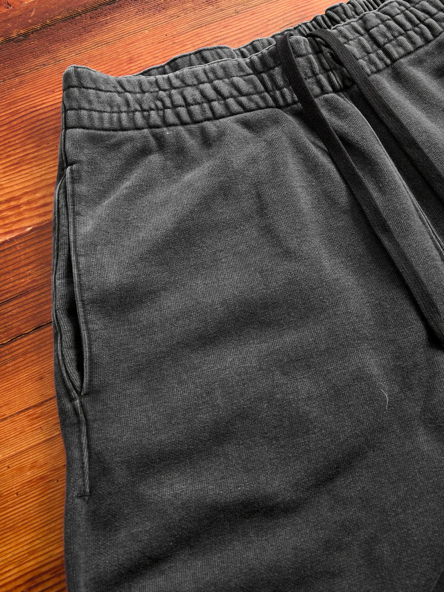 Special Finish Sweatpants in Black