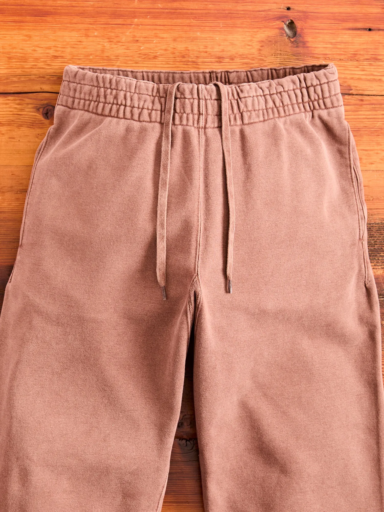 Special Finish Sweatpants in Brown