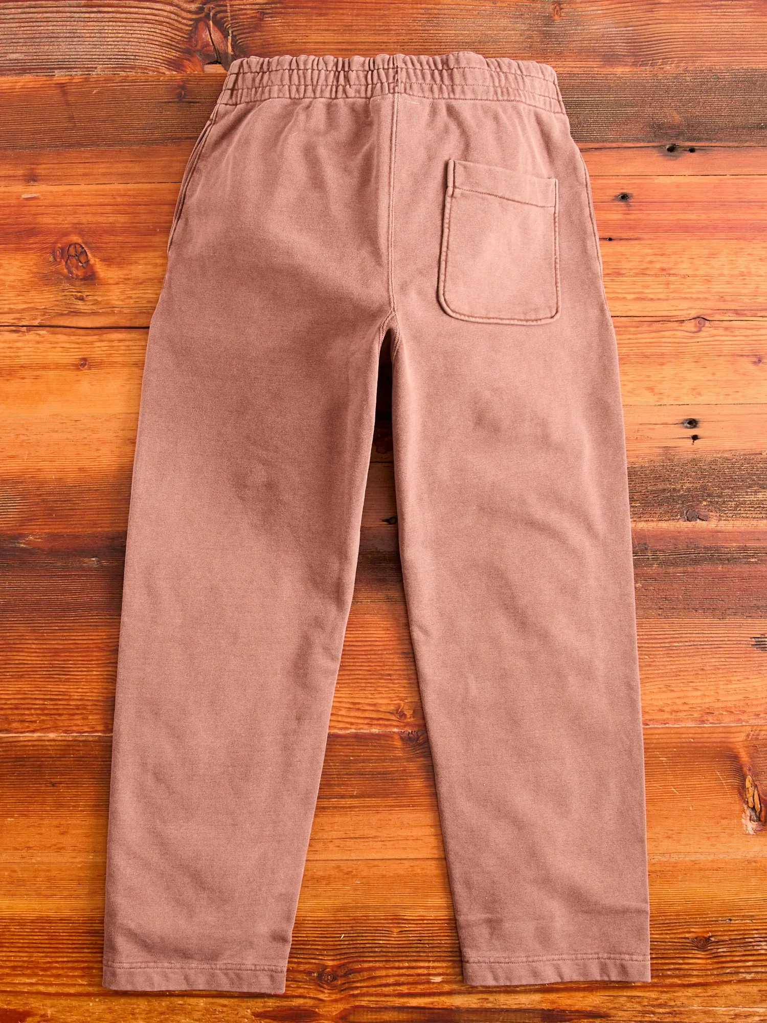 Special Finish Sweatpants in Brown