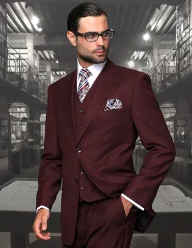 STATEMENT CLOTHING | STZV-100-BURGUNDY