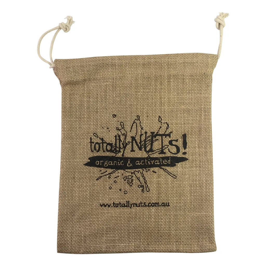 Stock Jute Drawstring Bag-Medium(SJB-11T)