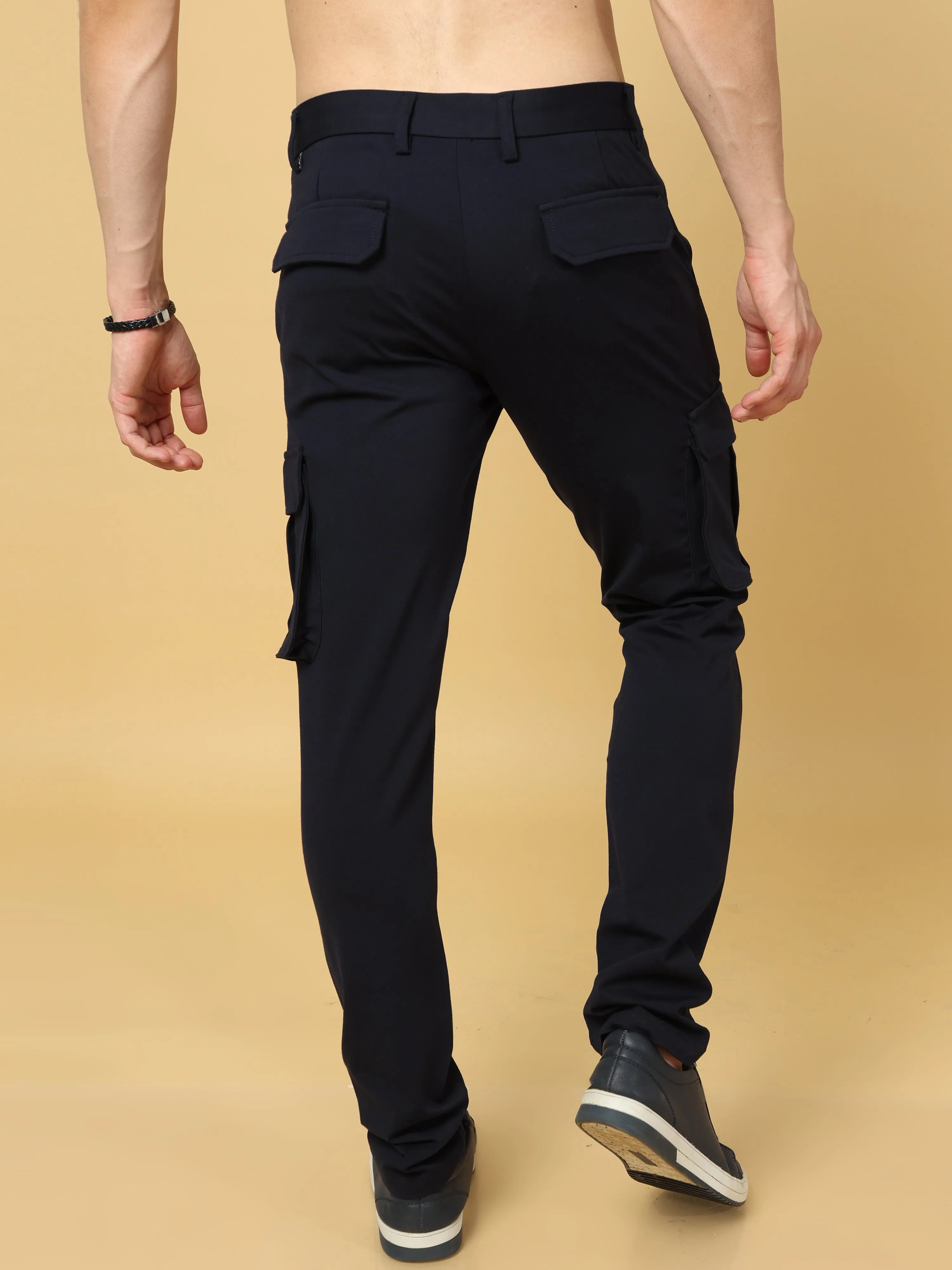 Super Stretch Navy Cargo