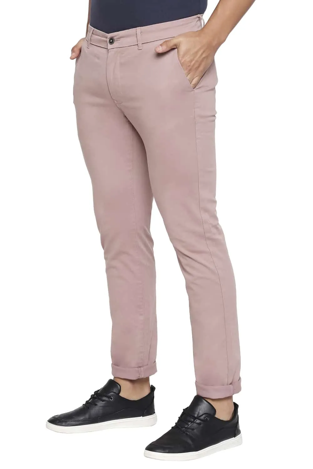 Tapered Fit Over Dyed Stretch Trouser