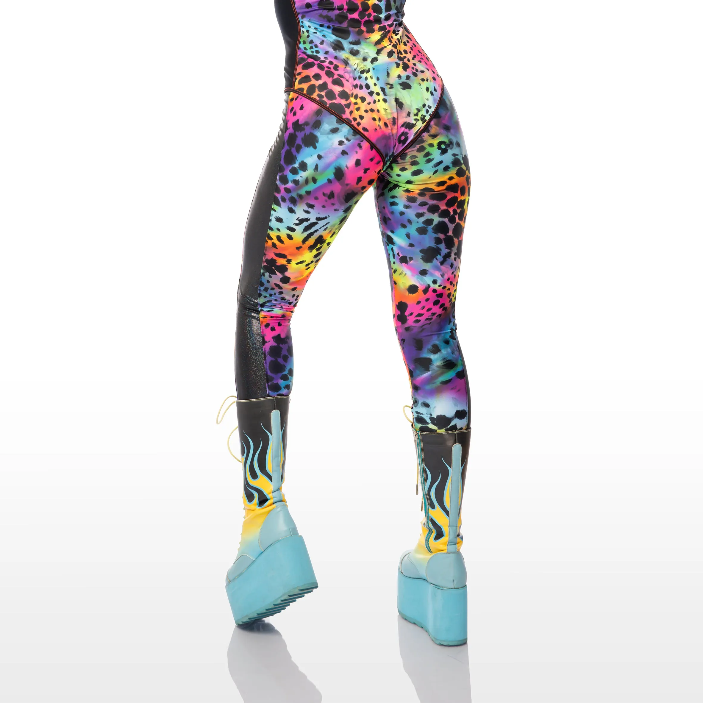 Techno Leopard Leggings