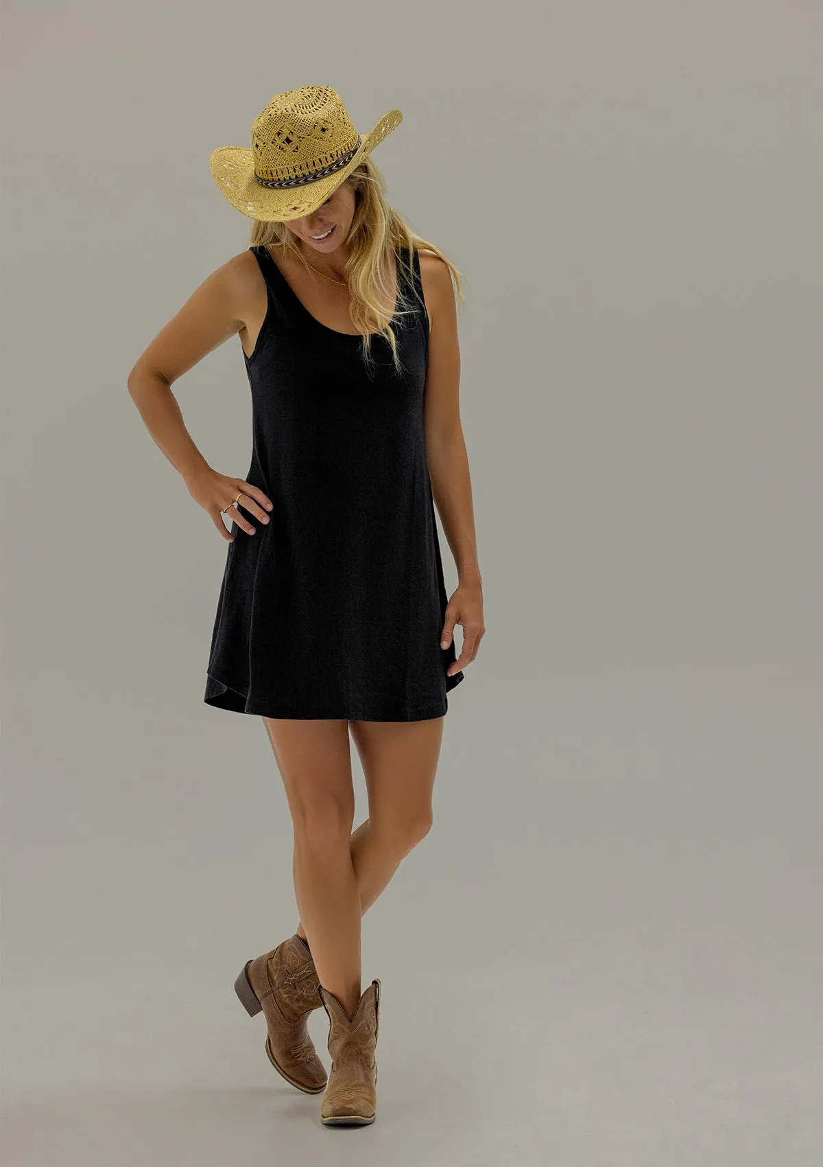 Texas-Grown Organic Cotton Tank Dress