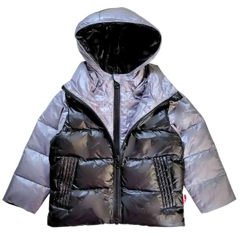 The Road Coat Down - Platinum/Black