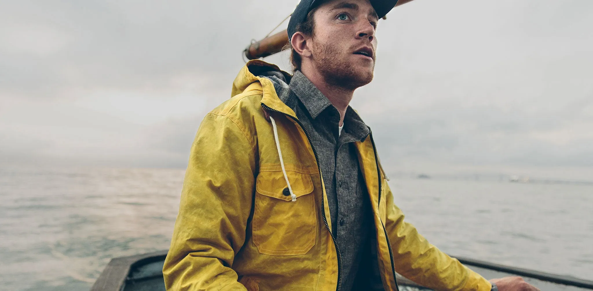 The Winslow Parka in Mustard