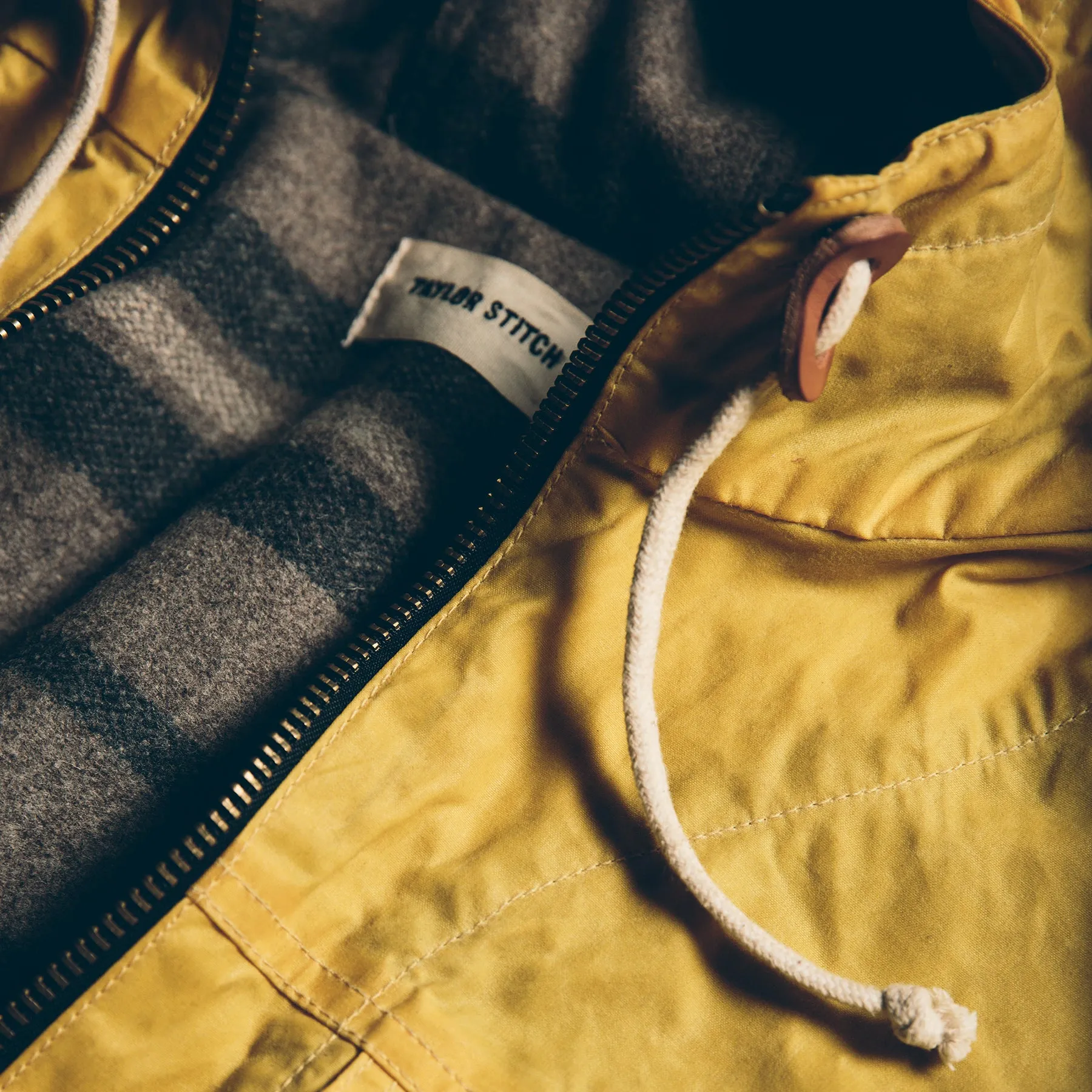 The Winslow Parka in Mustard